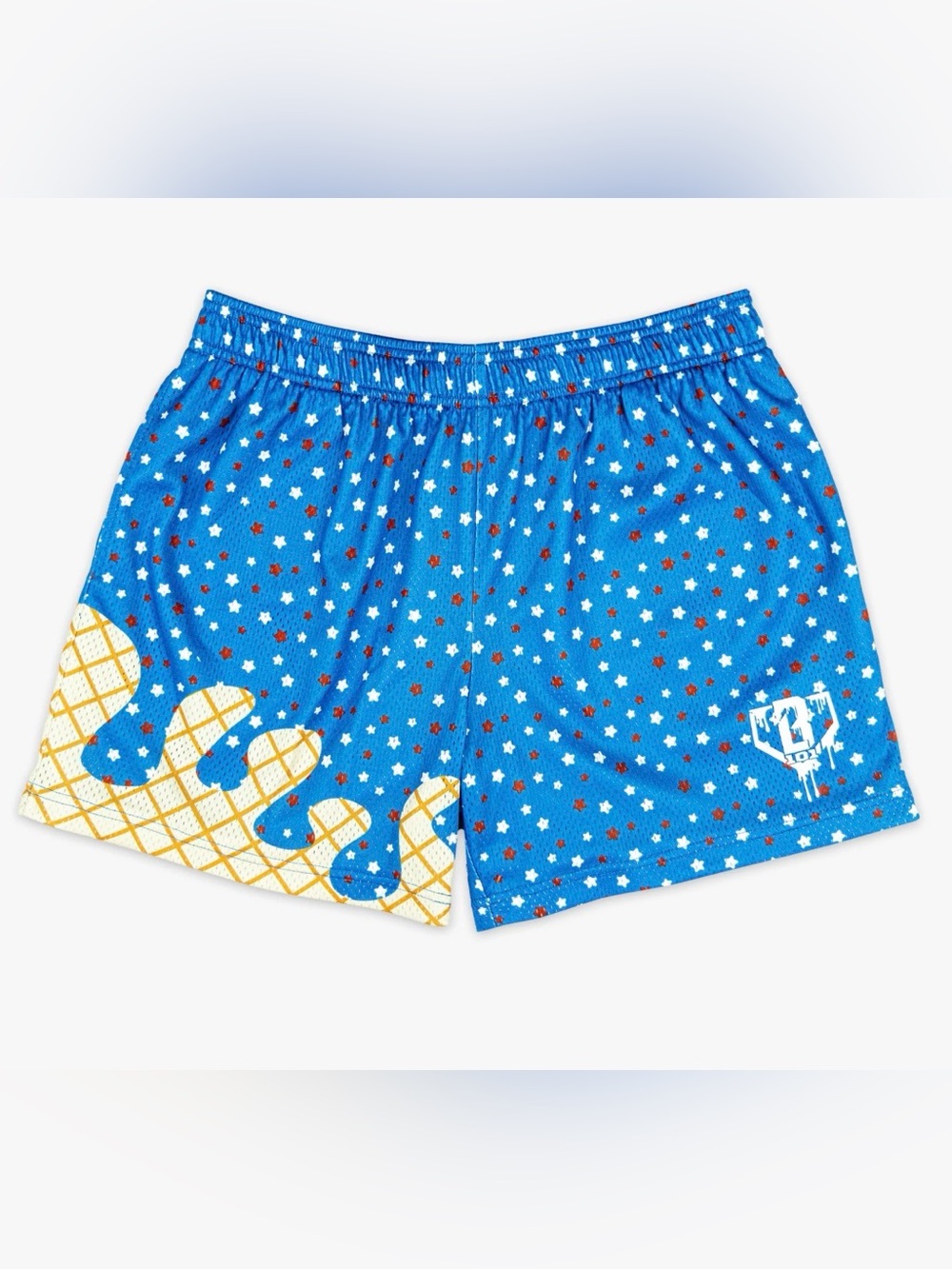 Baseball Lifestyle 101 Ice Cream USA mesh shorts YXL